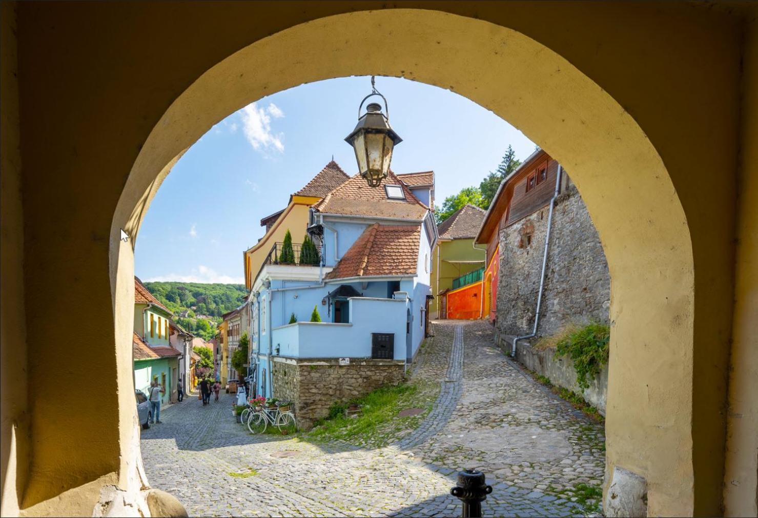 Blue House Citadel Elite Sighisoara Apartment Exterior photo